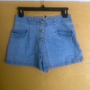 Jean skort (good condition)